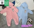 Gucci Newborn clothing baby clothes baby pajamas blank stripe toddler baby rompe