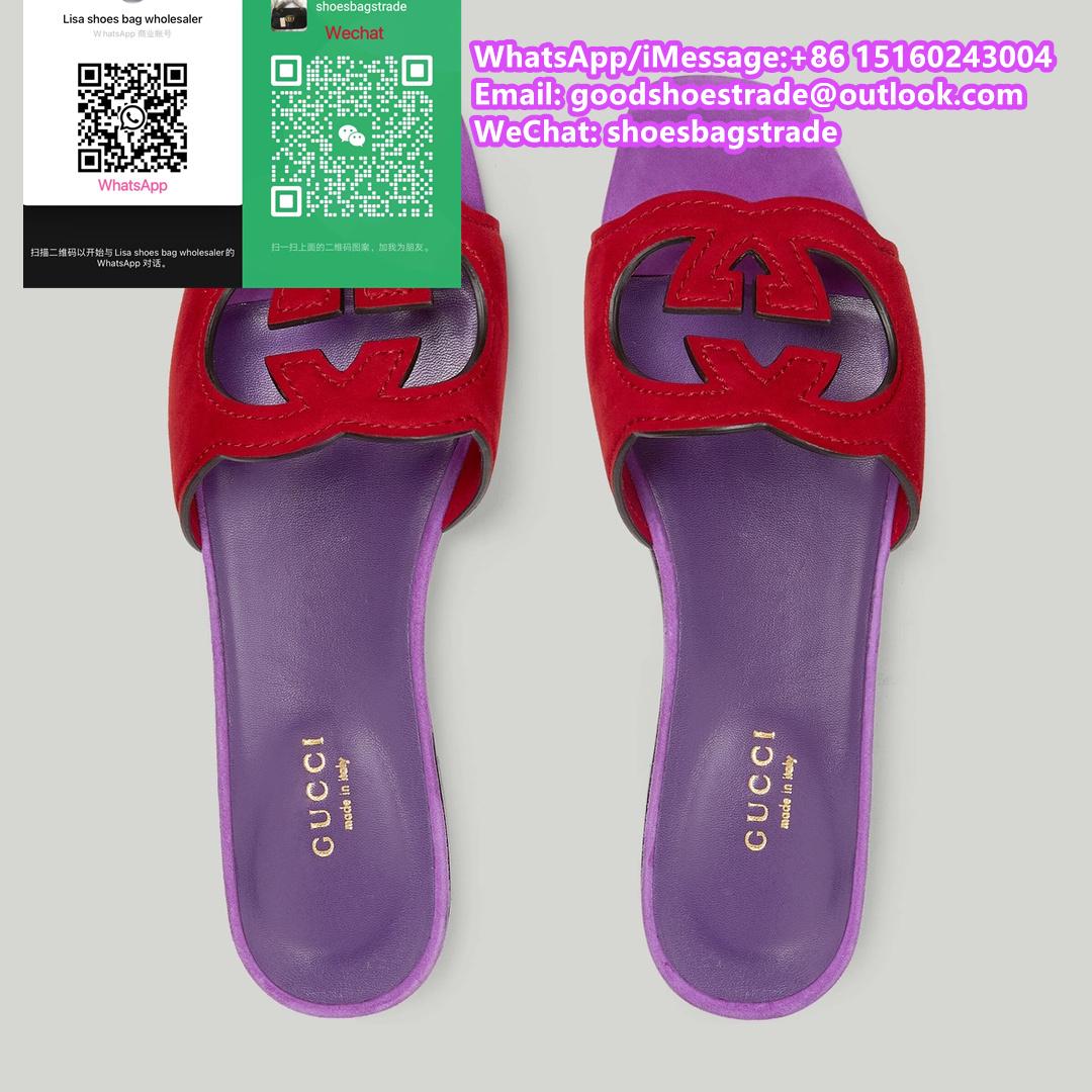 womens interlocking g slide sandal       nojum womens slide sandal summer slippe 17