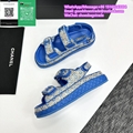 Ch-an-el Slides Mules COCO NO.5 Slippers CC fashion Sandals for women Sandals