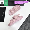 Ch-an-el Slides Mules COCO NO.5 Slippers CC fashion Sandals for women Sandals
