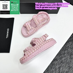 Ch-an-el Slides Mules COCO NO.5 Slippers CC fashion Sandals for women Sandals