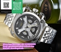 Diesel DZ7395 Mr Daddy 2.0 Black Iridescent Men's Watch Chronograph 57mm Quartz 