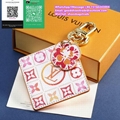 LV illustre bag charm and key holder illustre ice skate bag charm dragonne key h