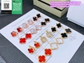 Van Cleef & Arpels Magic Alhambra Mother of Pearl 6 Motifs 18k Gold Necklace Van