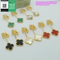 Van Cleef & Arpels Magic Alhambra Mother of Pearl 6 Motifs 18k Gold Necklace Van