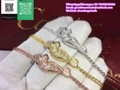 wholesale Cartier Bracelet Ring Necklace all brand 18k Gold Luxury jewelry set w