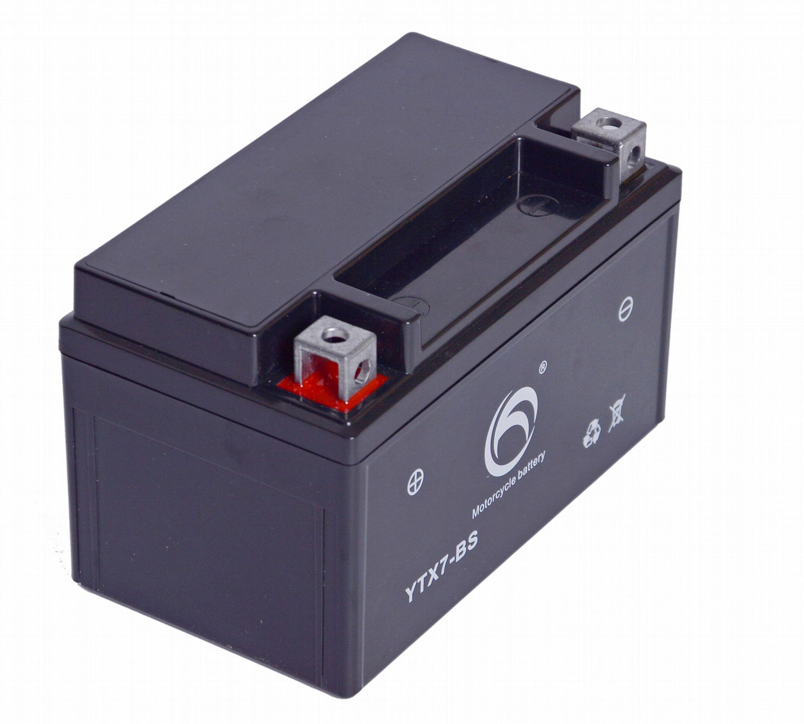 Guangdong Kejian factory price YTX7-BS 12v7ah motorcycle battery 2