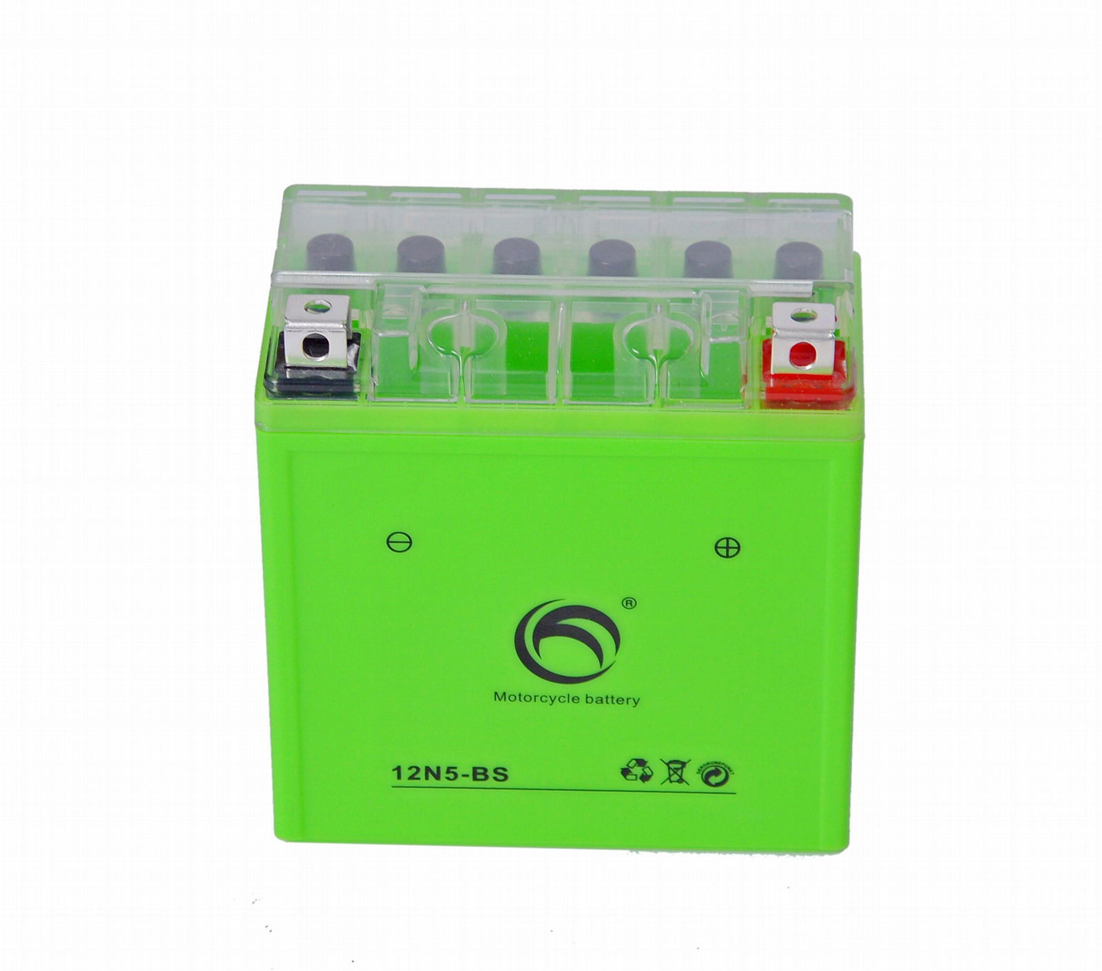 Guangdong Kejian Gel Style 12n5-BS 12V 5ah Dry Motorcycle Battery 5