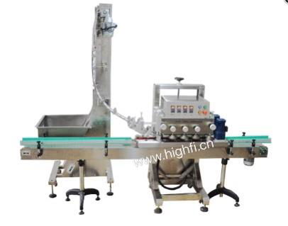 Automatic Lids Climbing Feeder  Linear Spindle Capping Machine 2