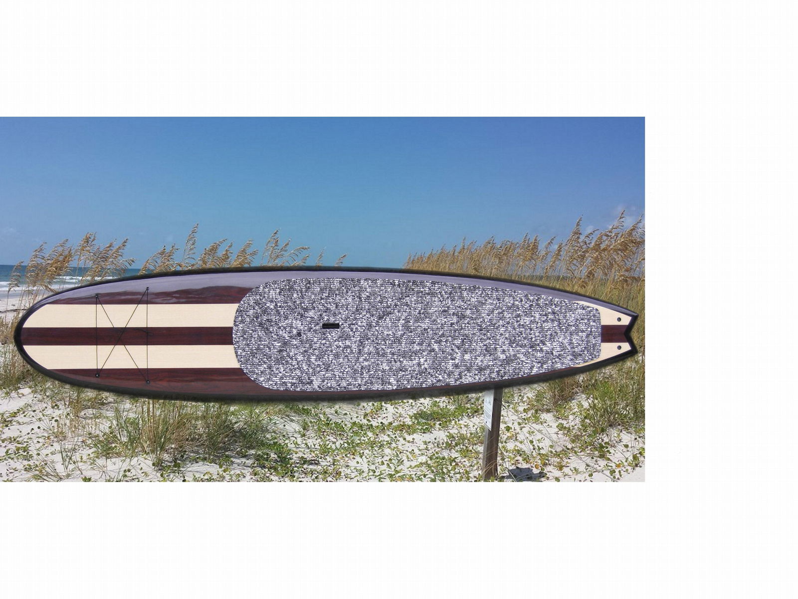 bamboo veneer sup paddle board 2