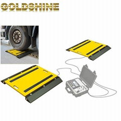 Portable axle scale