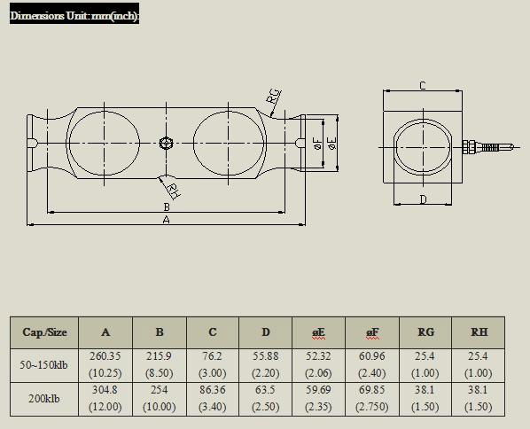 Shear ended beam load cell 2