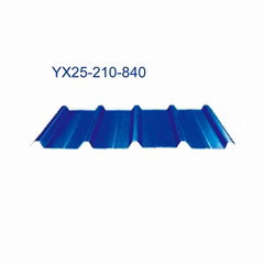 Color steel plate YX25-210-840