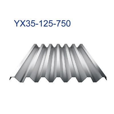 Color steel plate YX35-125-750 1