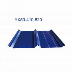 Color steel plate YX50-410-820