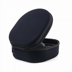Black EVA headphone case