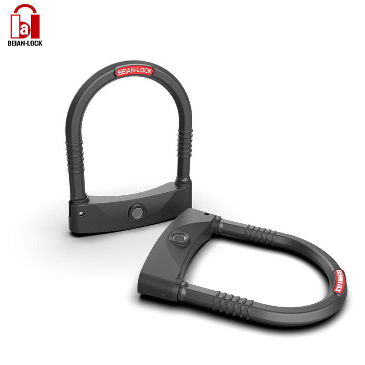 US4 Fingerprint U Lock for bike/motorbike