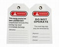 P01 Industry safety tags and lables 1