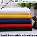 China manufacturerspolyester cotton blend TC dyed fabric shirting fabric/pocket 