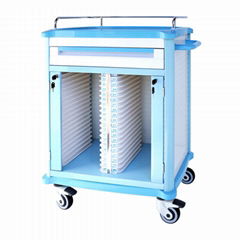 ABS Medical Record Cart