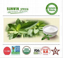 Natural low calorie food use NOP organic  stevia leaves extract Reb-D 50 percent