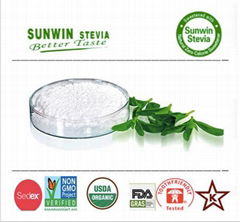 Natural low calorie food use NOP organic  stevia leaves extract Reb-D 95 percent