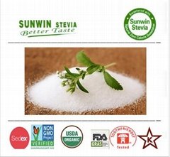 Natural low calorie food use NOP organic  stevia leaves extract Reb-D 98 percent
