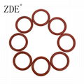 Red Waterproof Standard Silicone O-Ring