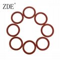 Red Waterproof Standard Silicone O-Ring 70 Durometer