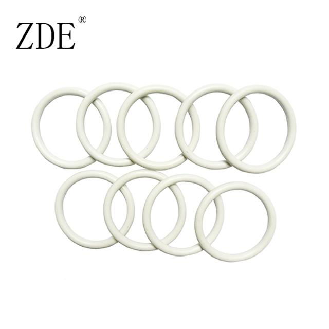 White Silicone Sealing Rings O Ring Gasket 3