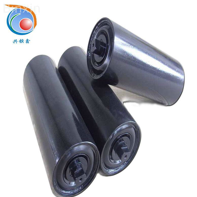 Steel Pipe Carrier Trough Roller for Belt Conveyor System 4