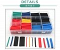 560PCS Heat Shrinkage Tubing Assortment Adhesive 2:1 Electrical Wire Cable Wrap  2