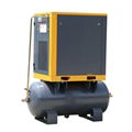 Tank Mounted Screw Air Compressor 5.5 KW 7.5 HP Nice Prices  2