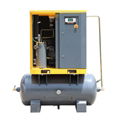Tank Mounted Screw Air Compressor 5.5 KW 7.5 HP Nice Prices  5