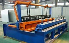 Crimped wire mesh machine