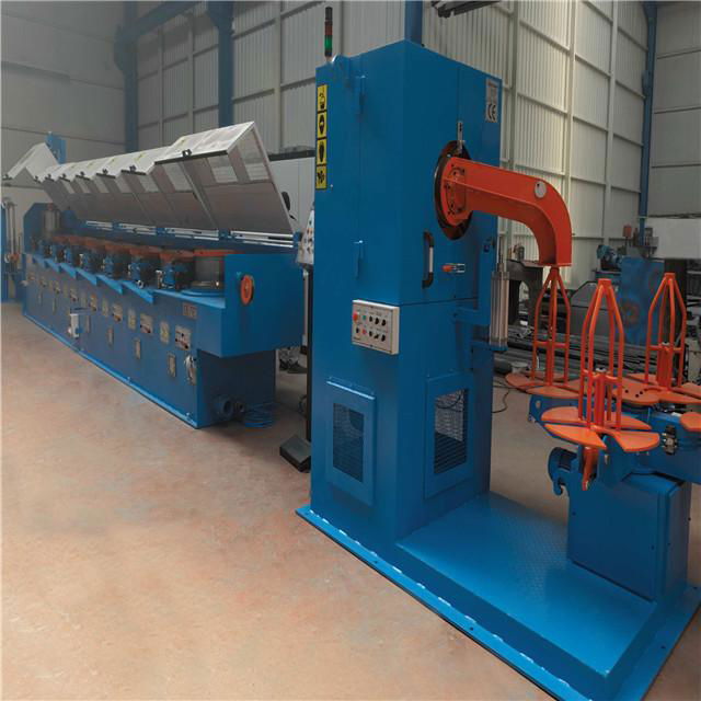 Straight line wire drawing machine 4