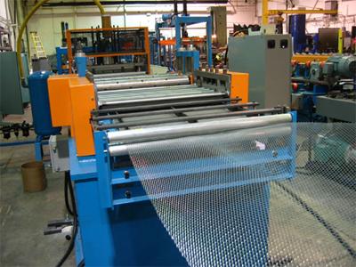 Full automatic perforated mesh machine  2