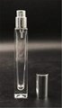 China low price hot selling perfume square tube cling neck glass bottle 10ML who