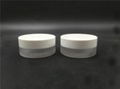 2019 China Competitive Manufacturer cosmetic round jar screw glass bottle 15G 1