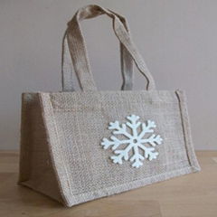 Jute Christmas Bag