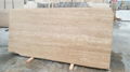 High Quality Turkish Light Travertine Vein Cut Slab  1