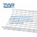 Electro-Zinc Wire Mesh Cable Tray Electro Galvanised Cable Trunking