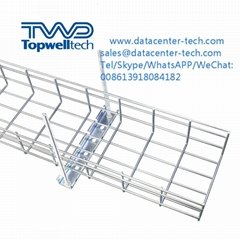 Hot Dipped Galvanised 100mm Wire Basket Cable Tray