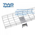 Hot Dipped Galvanised 100mm Wire Basket Cable Tray 4