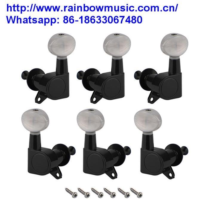 18:1 Ratio Guitar Tuning Peg Tuner Machine Heads 6R for Electric Acoustic Guitar 2