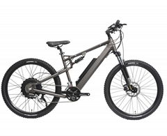 duro suspension 48V 500W 27.5inch electric mountain full suspension ebike 