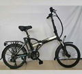 foldable electric bicycle 36v10ah 250w DC motor city ebike Lightweight electric  3