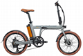 foldable electric bicycle 36v10ah 250w DC motor city ebike Lightweight electric 