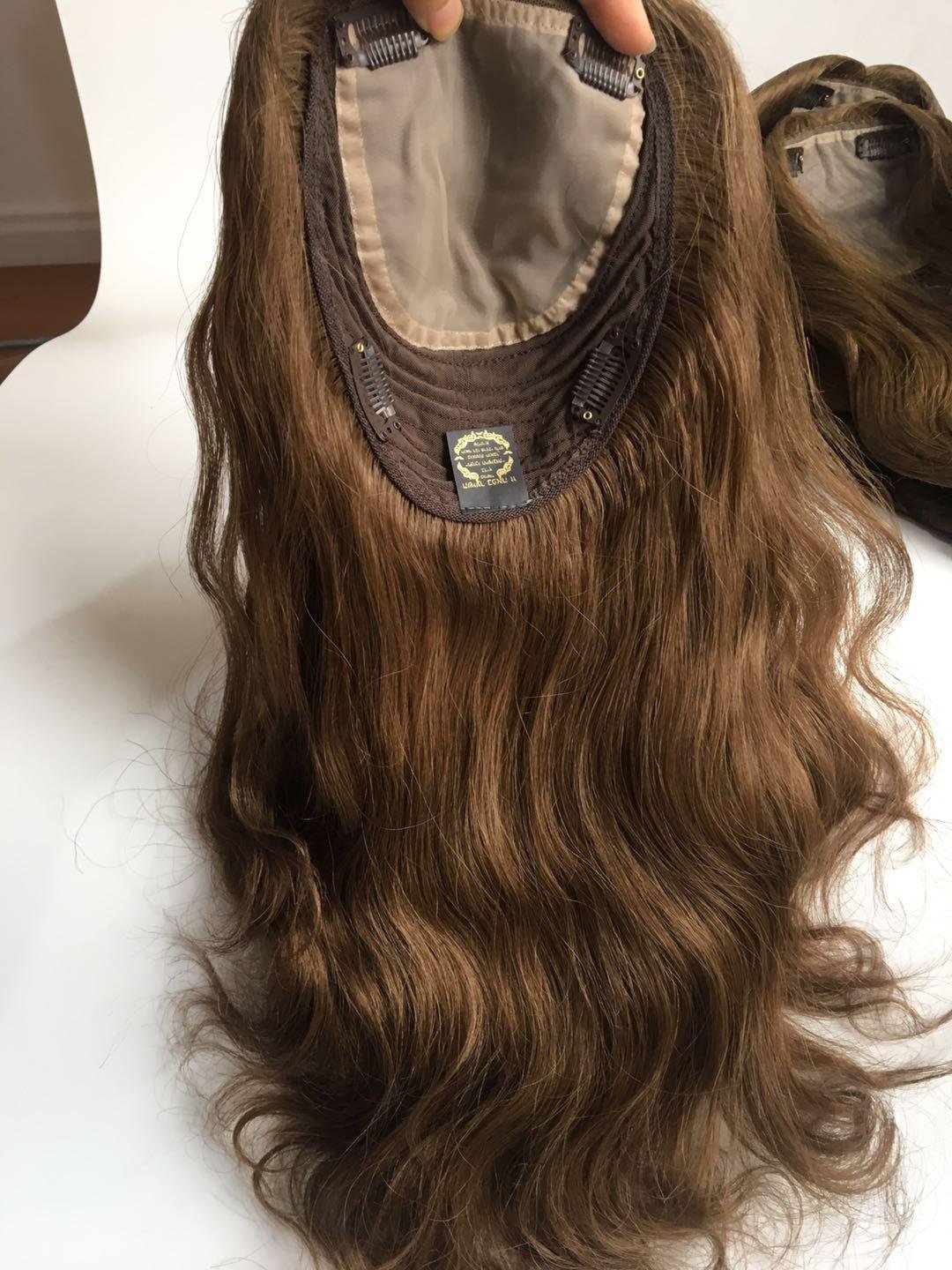 Finest European Virgin Hair Kosher Hair Topper Not Wig Unprocessed Jewish Hair
