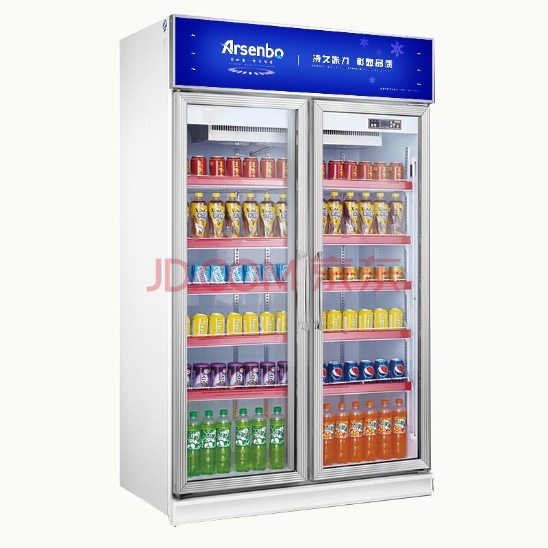 雅紳寶雙門風冷 飲料冷飲冷藏展示櫃風冷2